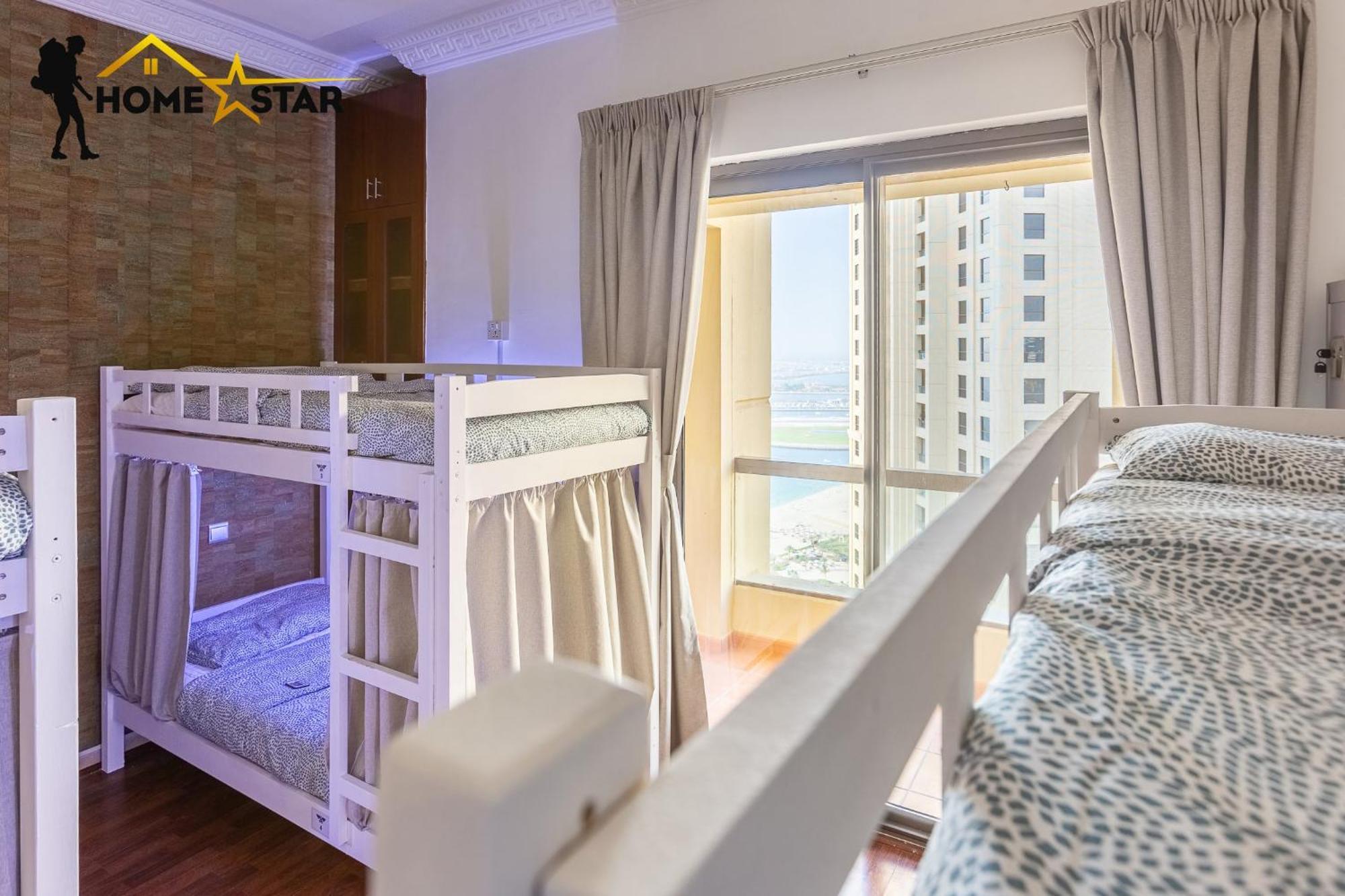 Homestar Deluxe Jbr Meditation & Wellness Hostel Dubai Luaran gambar