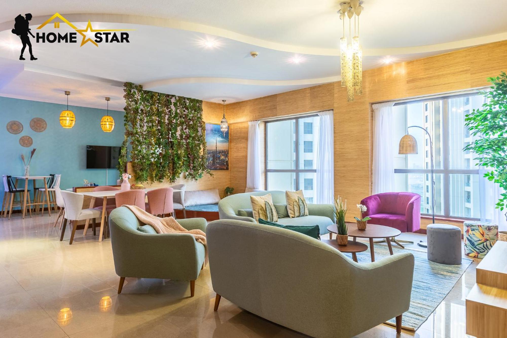 Homestar Deluxe Jbr Meditation & Wellness Hostel Dubai Luaran gambar
